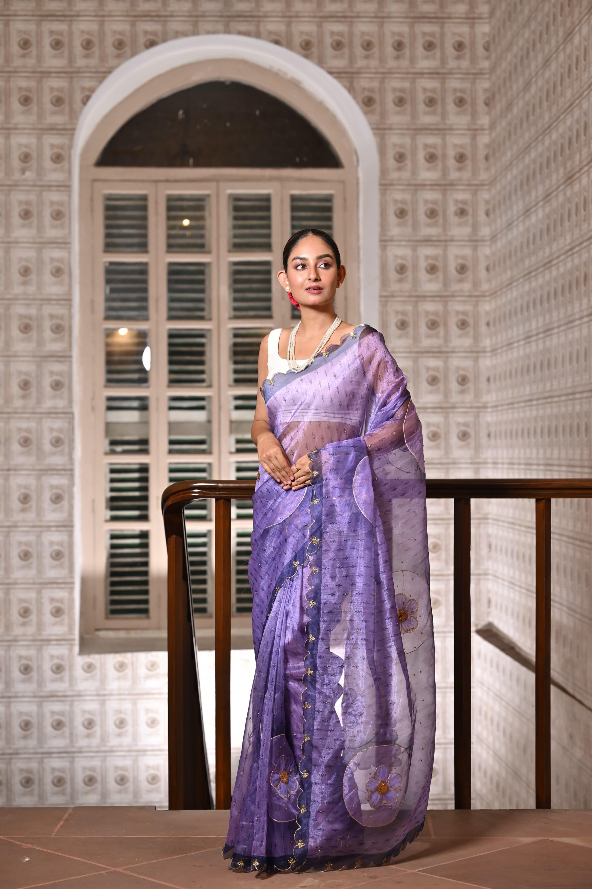 Organza Saree