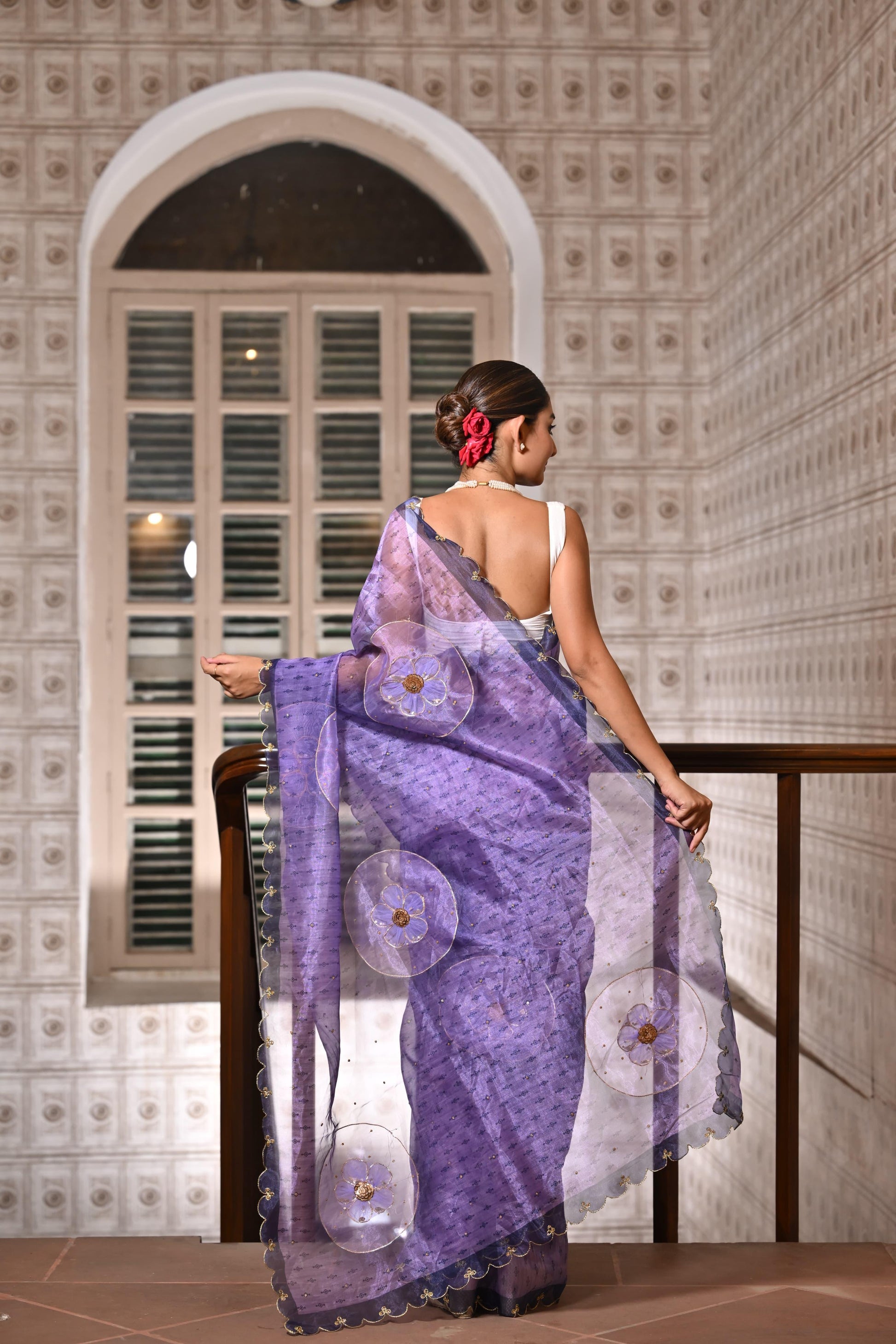 Organza Saree