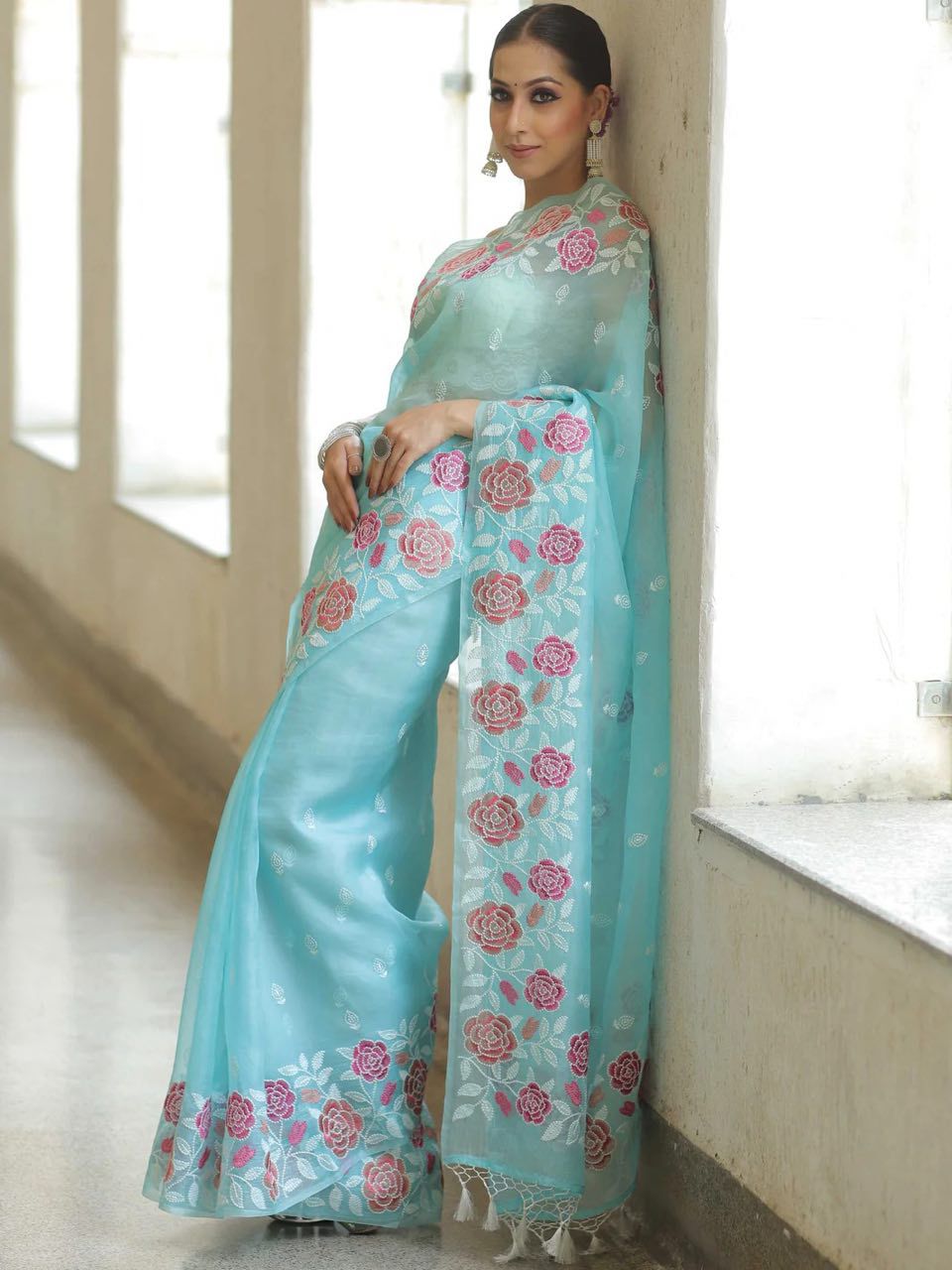 Organza Saree