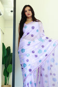 Georgette Sequence Saree