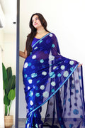 Georgette Sequence Saree