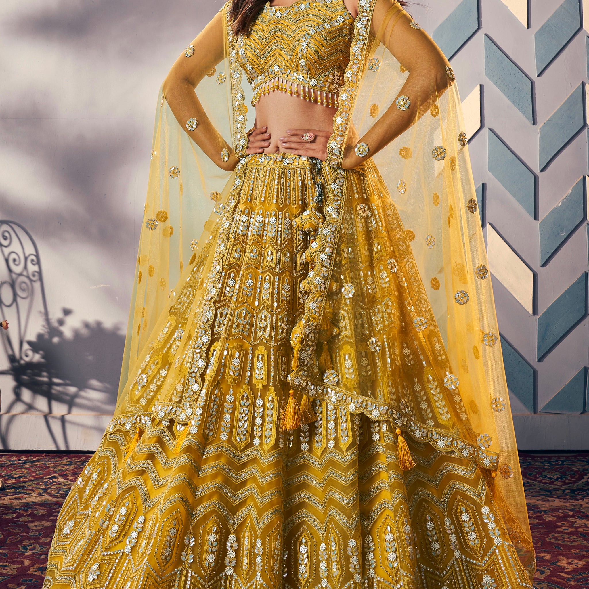 Yellow Lehenga