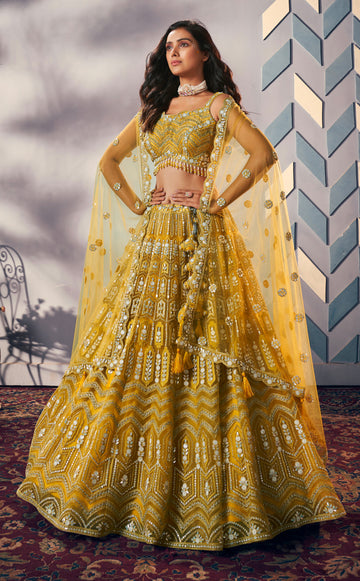 Yellow Lehenga