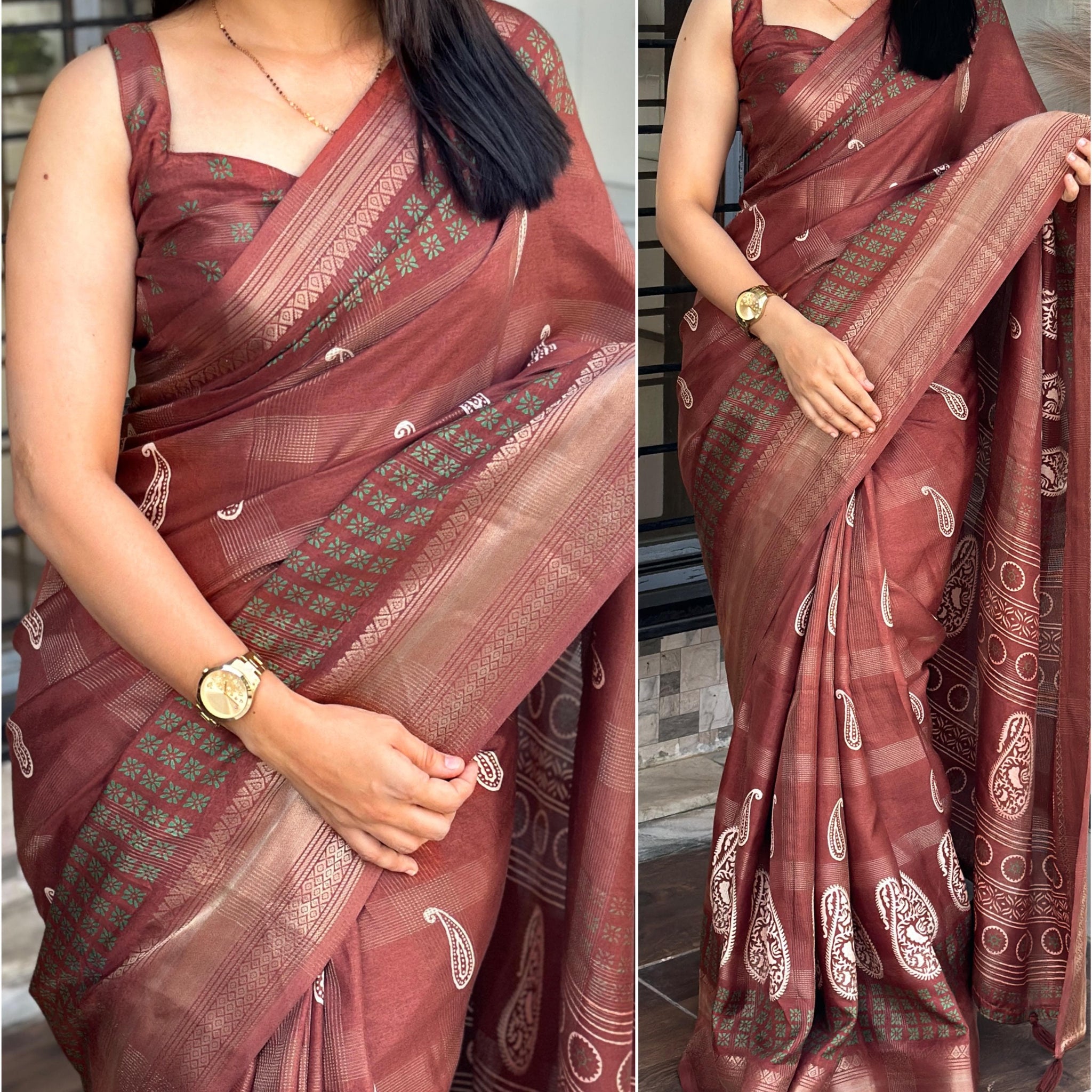 Soft Cotton Silk Saree