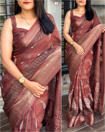 Soft Cotton Silk Saree