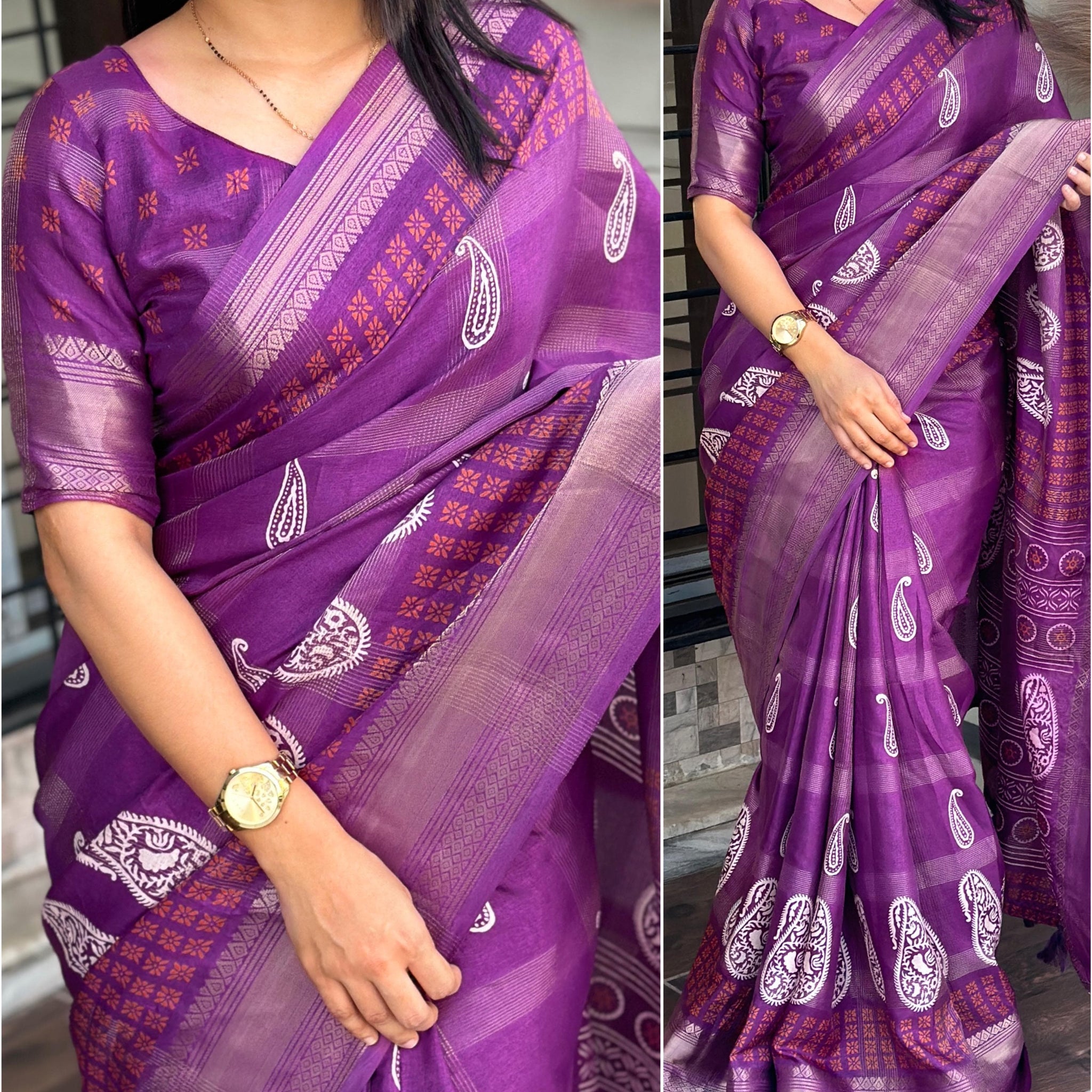 Soft Cotton Silk Saree