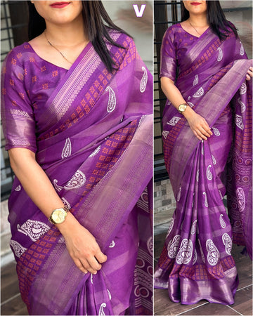 Soft Cotton Silk Saree