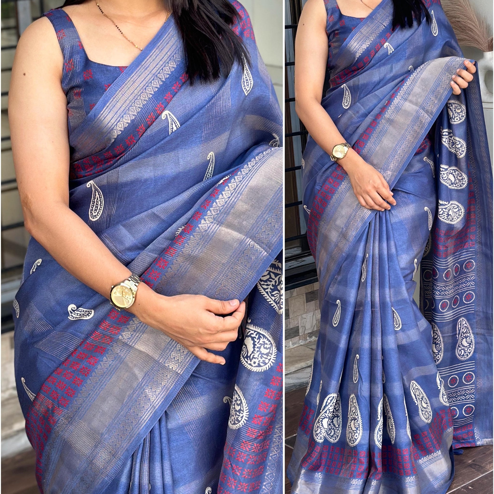 Soft Cotton Silk Saree