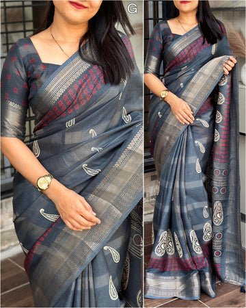 Cotton Silk Saree