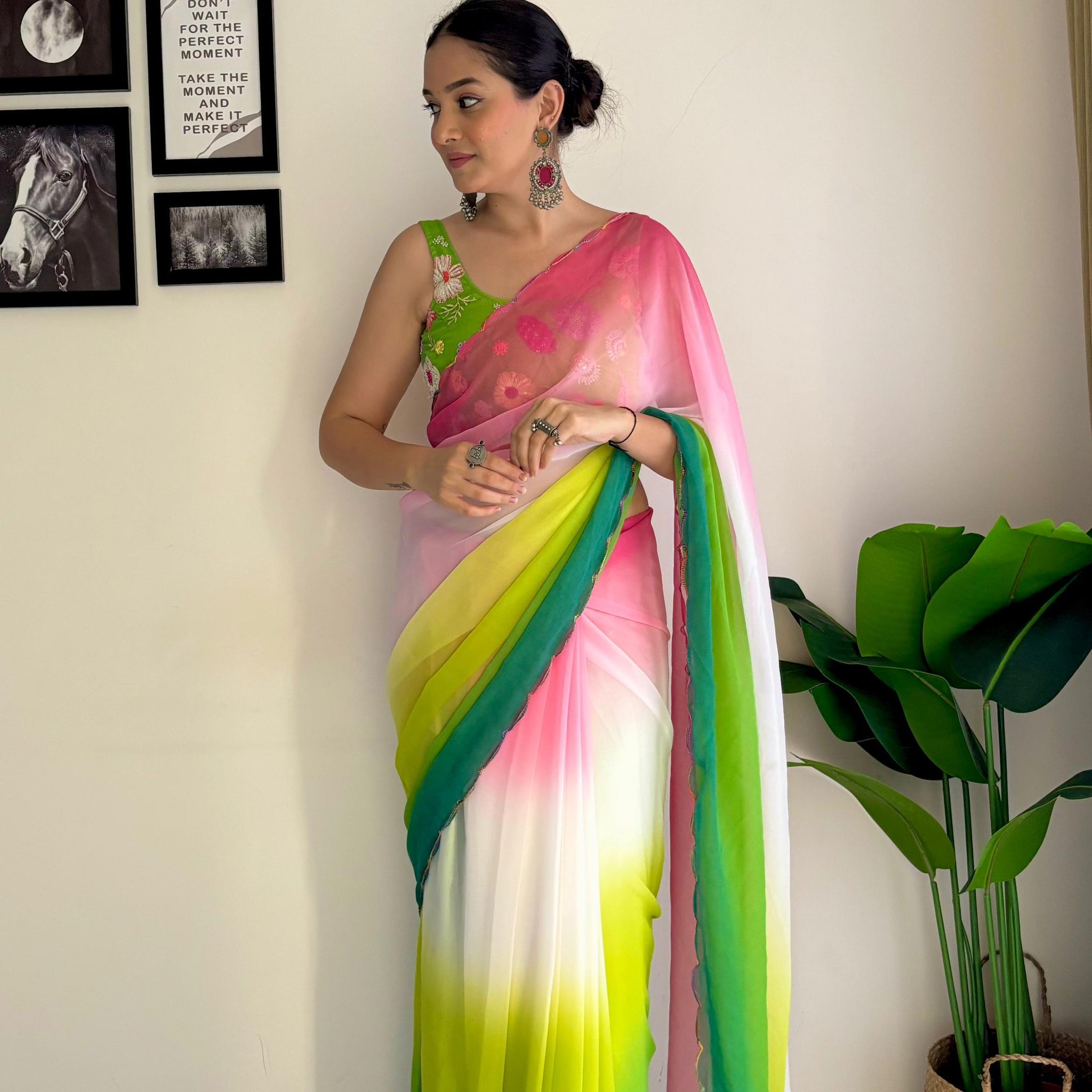 Sequance Saree