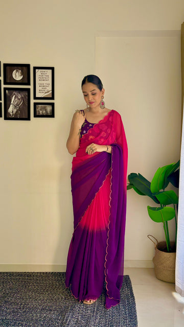 Sequance Saree