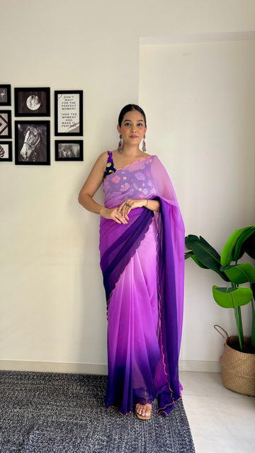 Sequance Saree