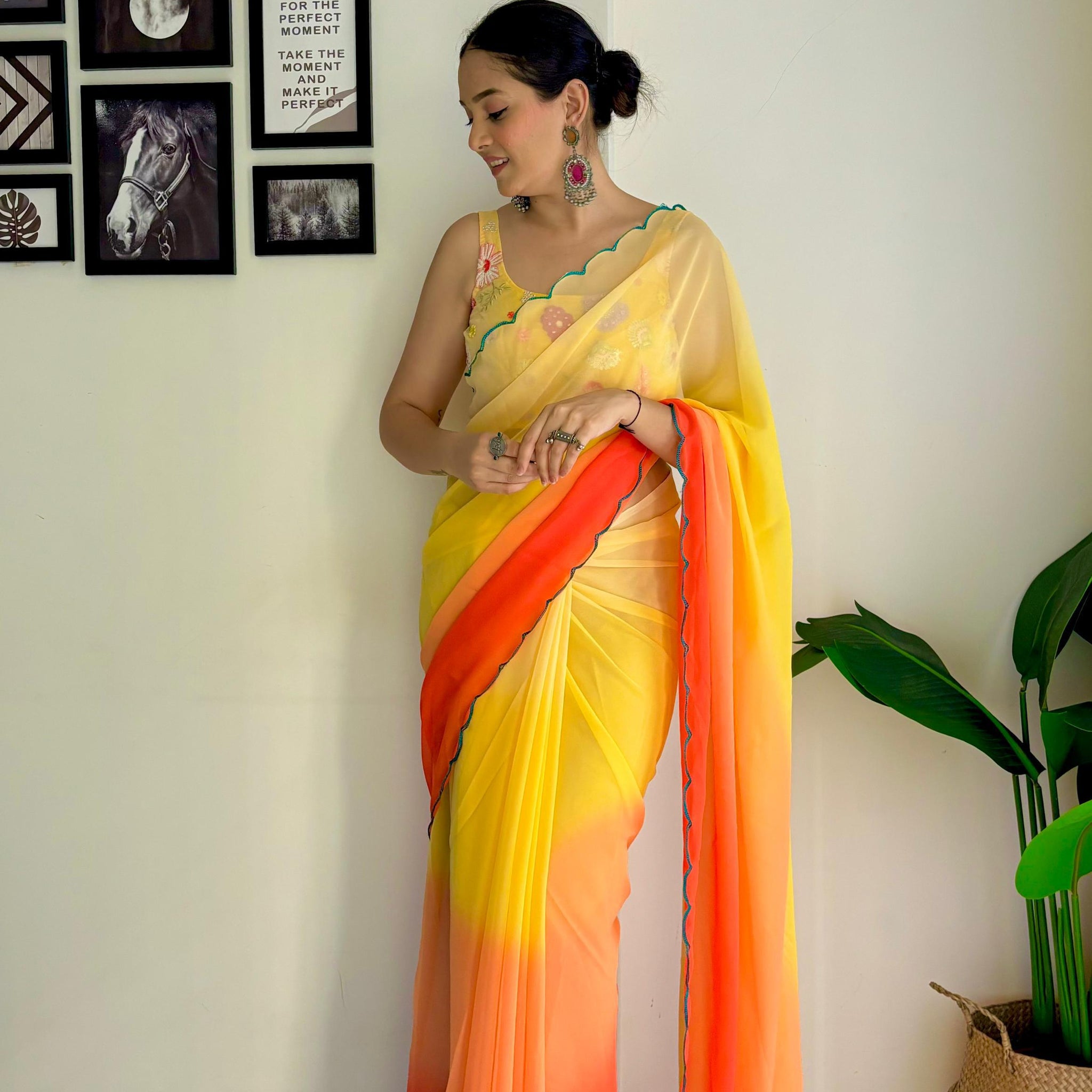 Sequance Saree 