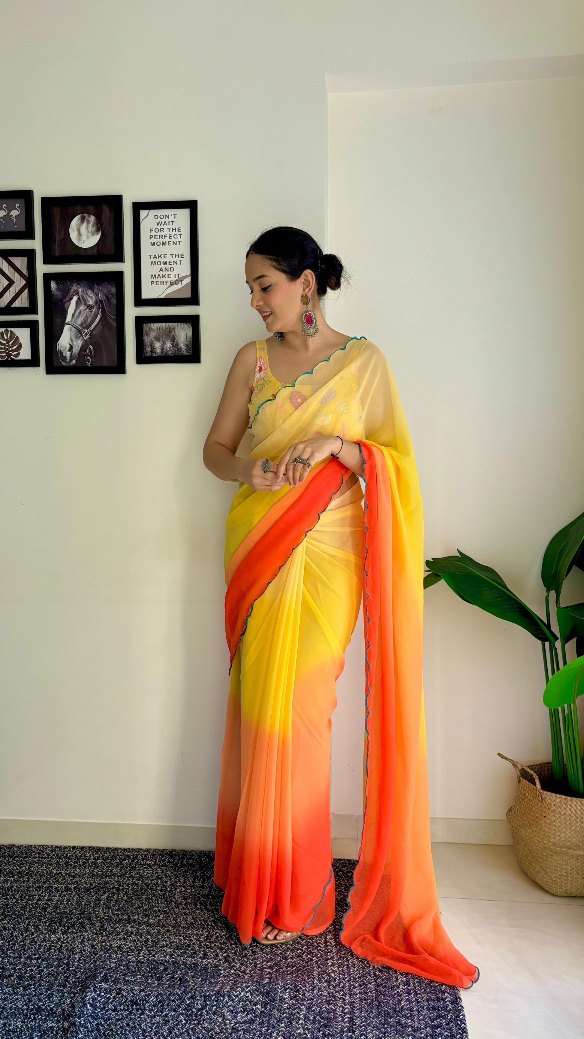 Sequance Saree 