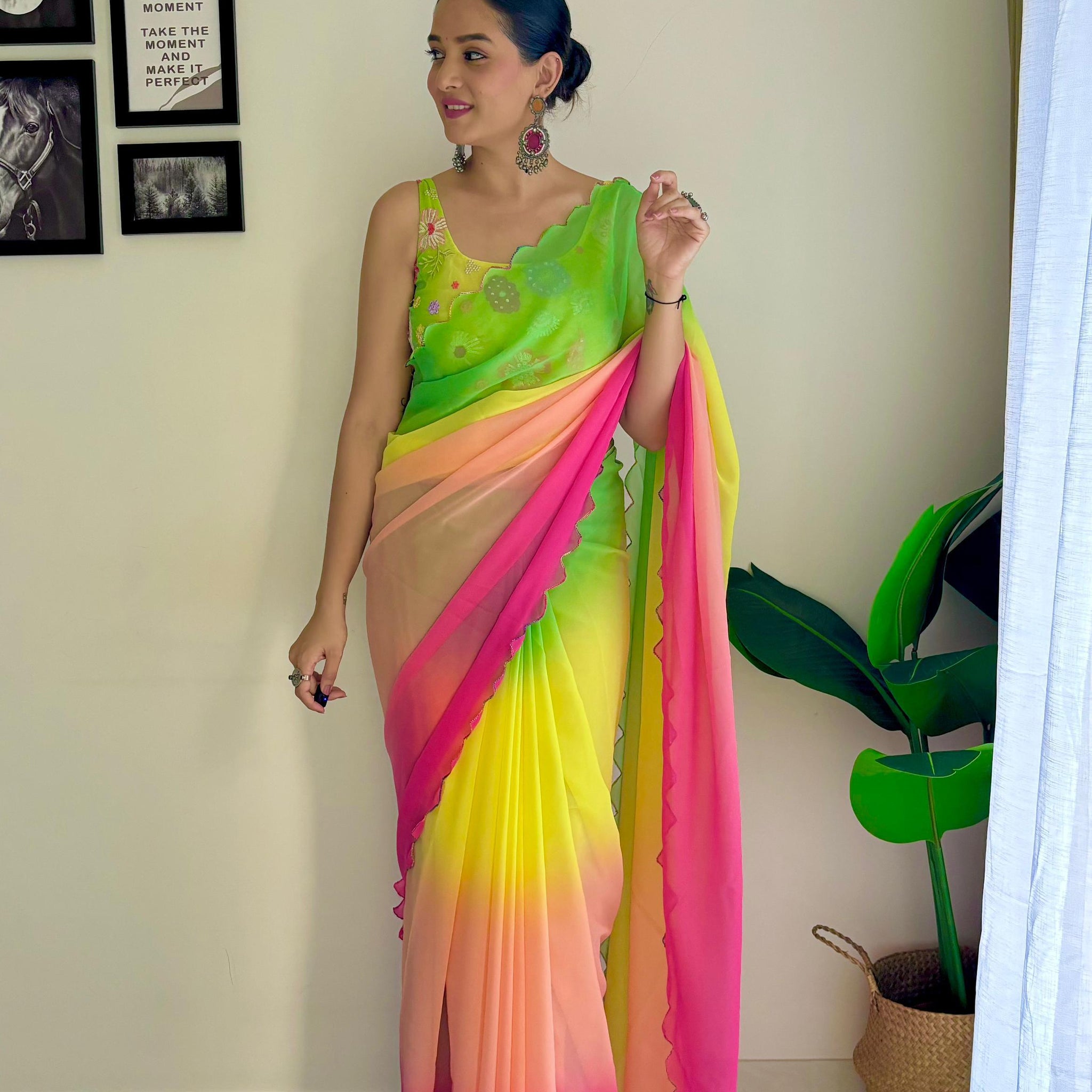 Sequance Saree 