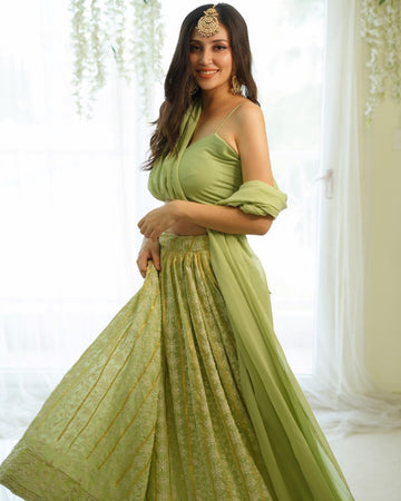 Georgette Lehenga Choli