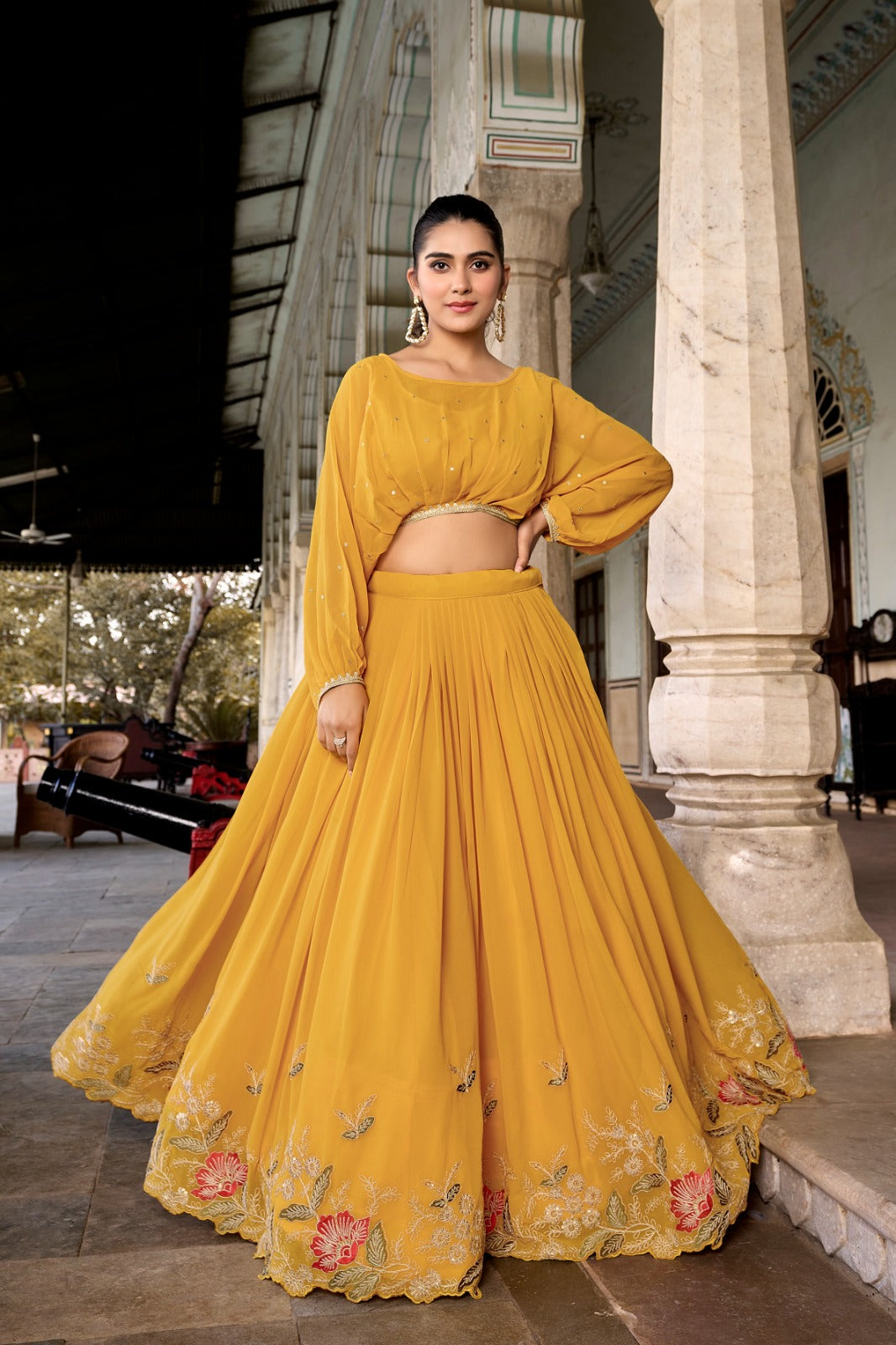 Georgette Lehenga Choli