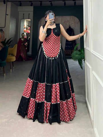 Navratri Cotton Lehenga Choli