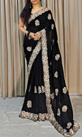 Georgette Sequanc Saree