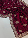 Georgette Sequanc Saree