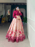 Floral Print Lehenga Choli