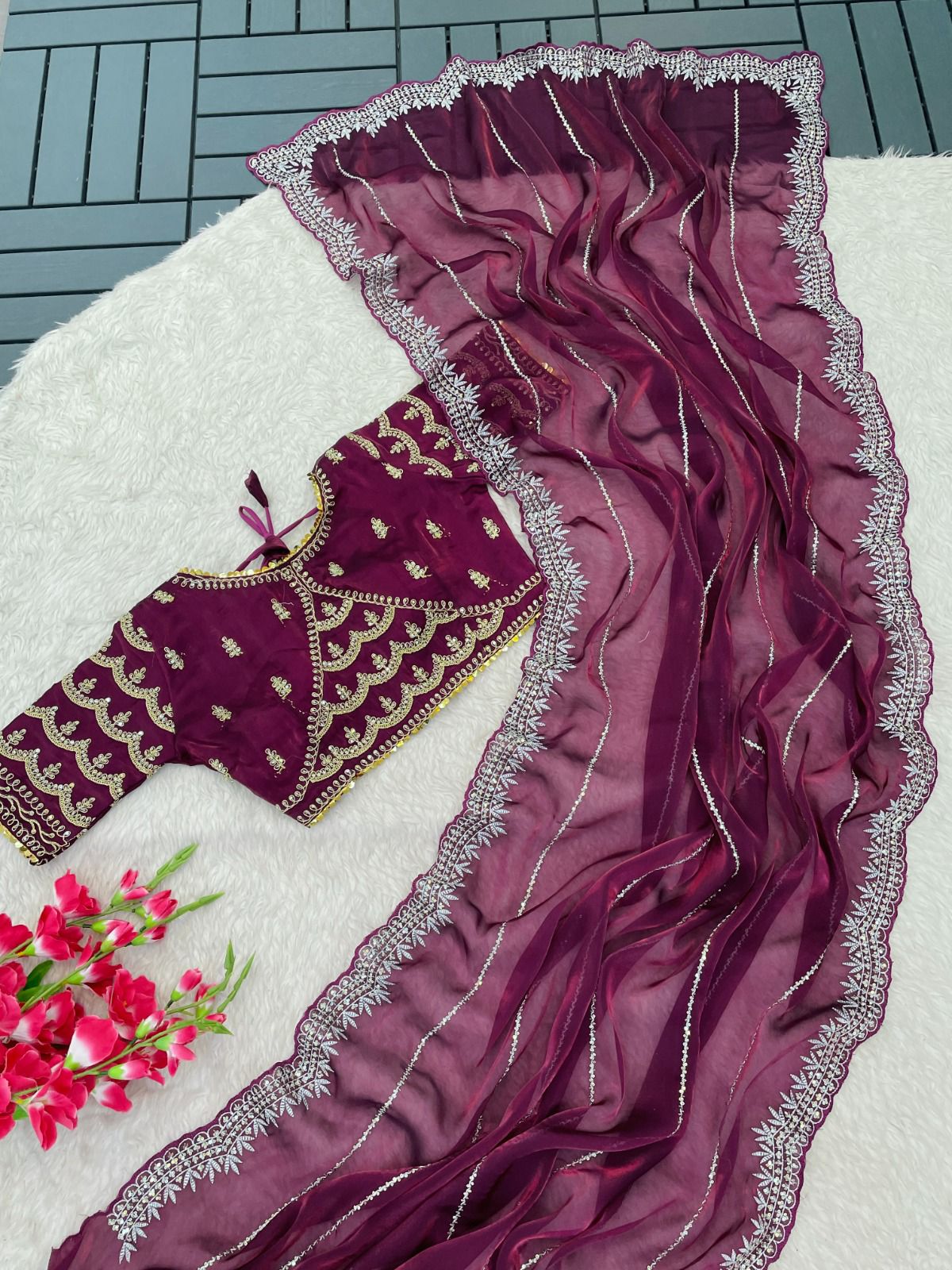 Jimmy Choo Saree