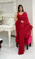 Georgette Sequence Saree