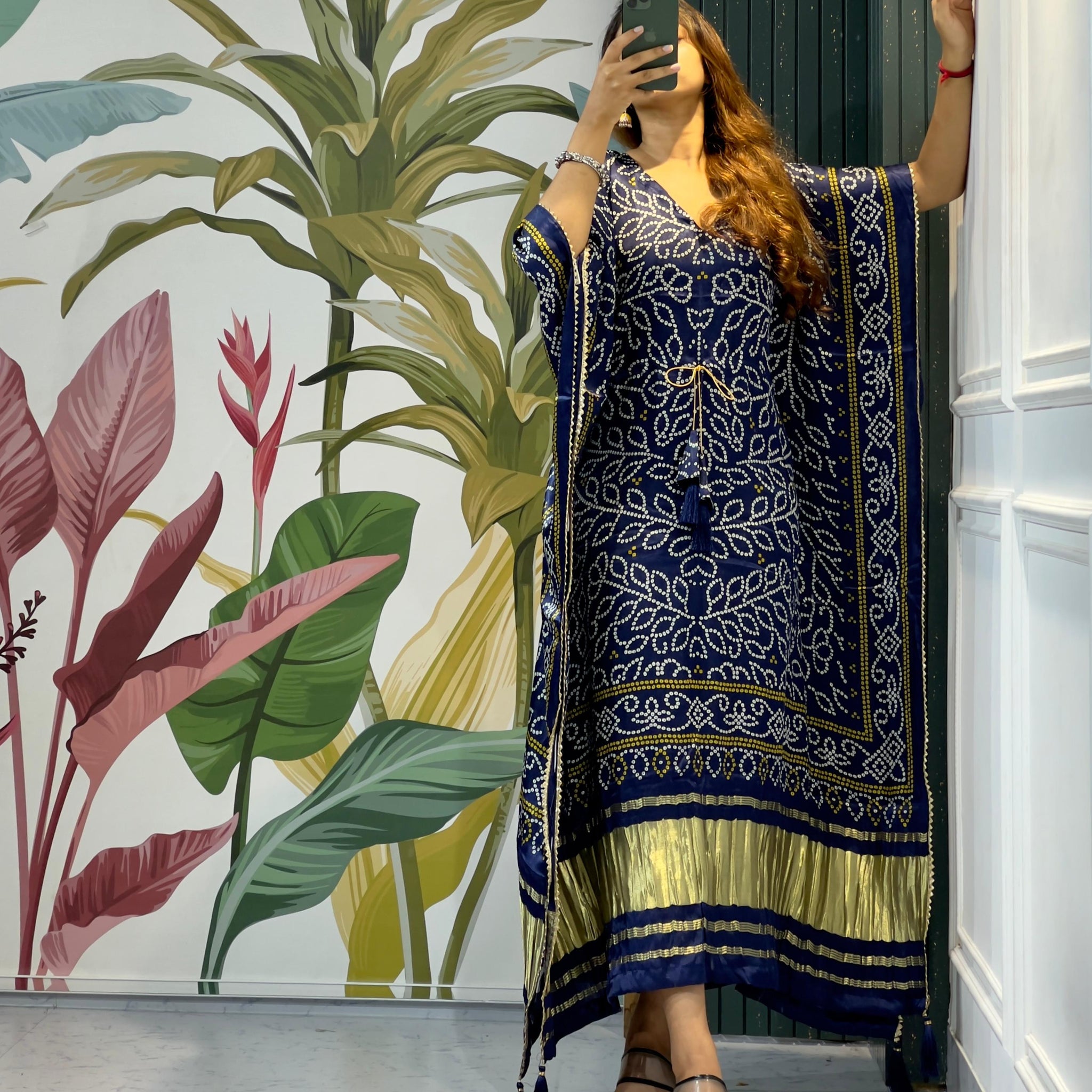 Gaji Silk Kaftan