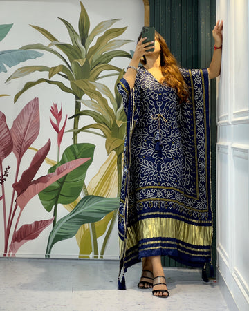 Gaji Silk Kaftan