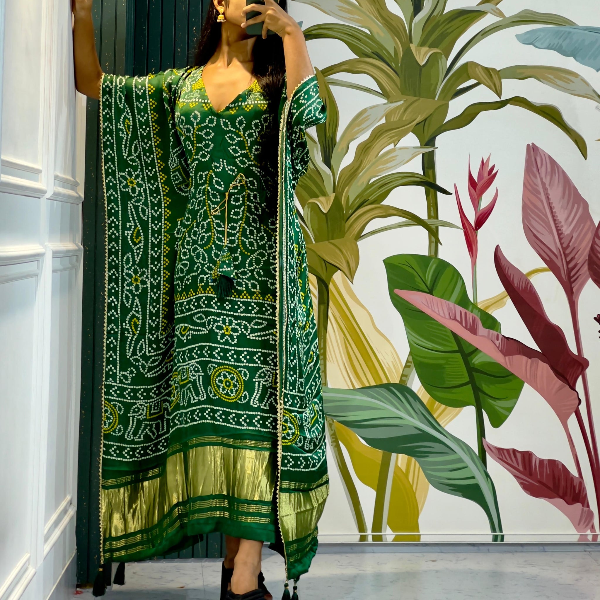 Gaji Silk Kaftan