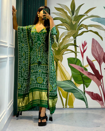 Gaji Silk Kaftan