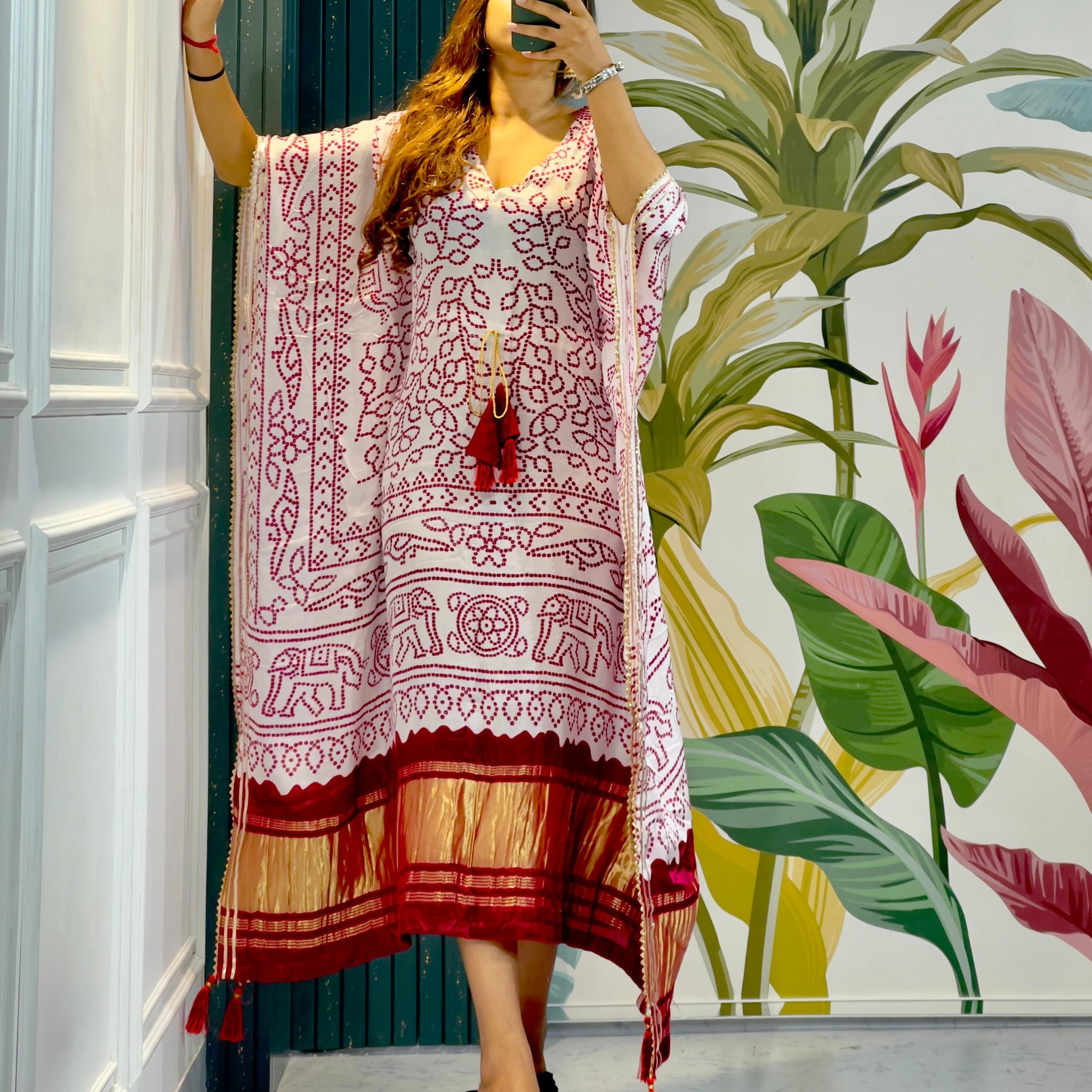 Gaji Silk Kaftan