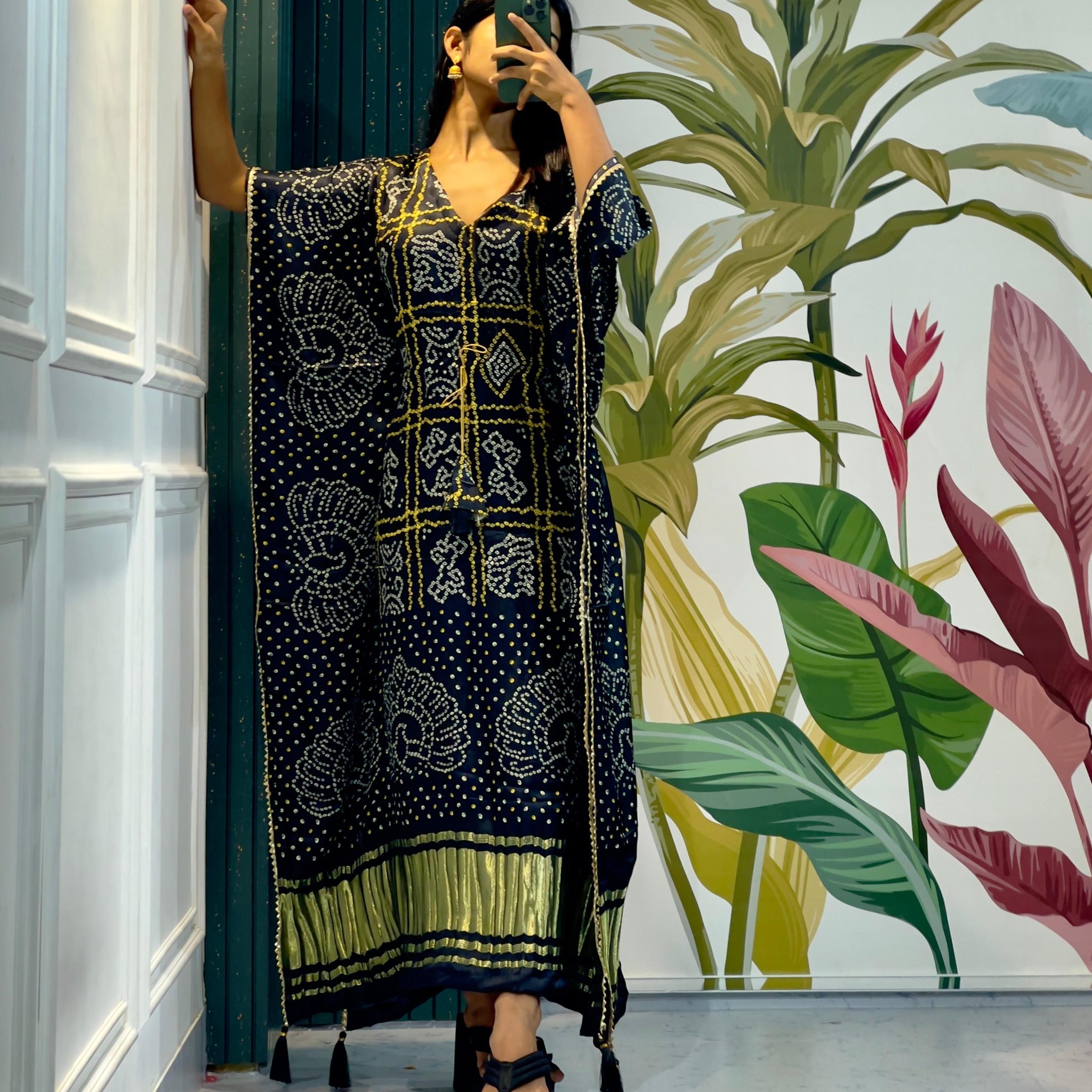 Gaji Silk Kaftan