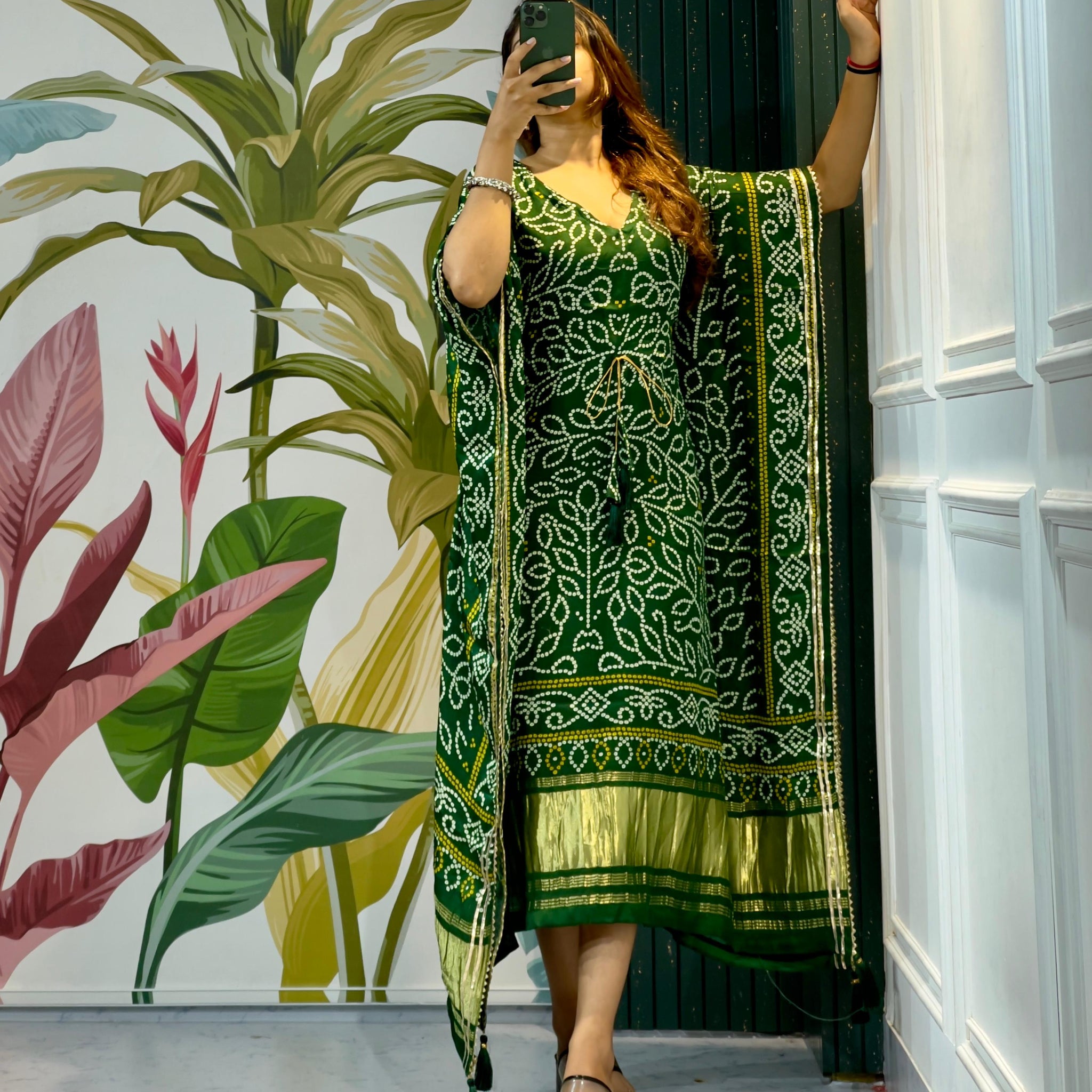 Gaji Silk Kaftan