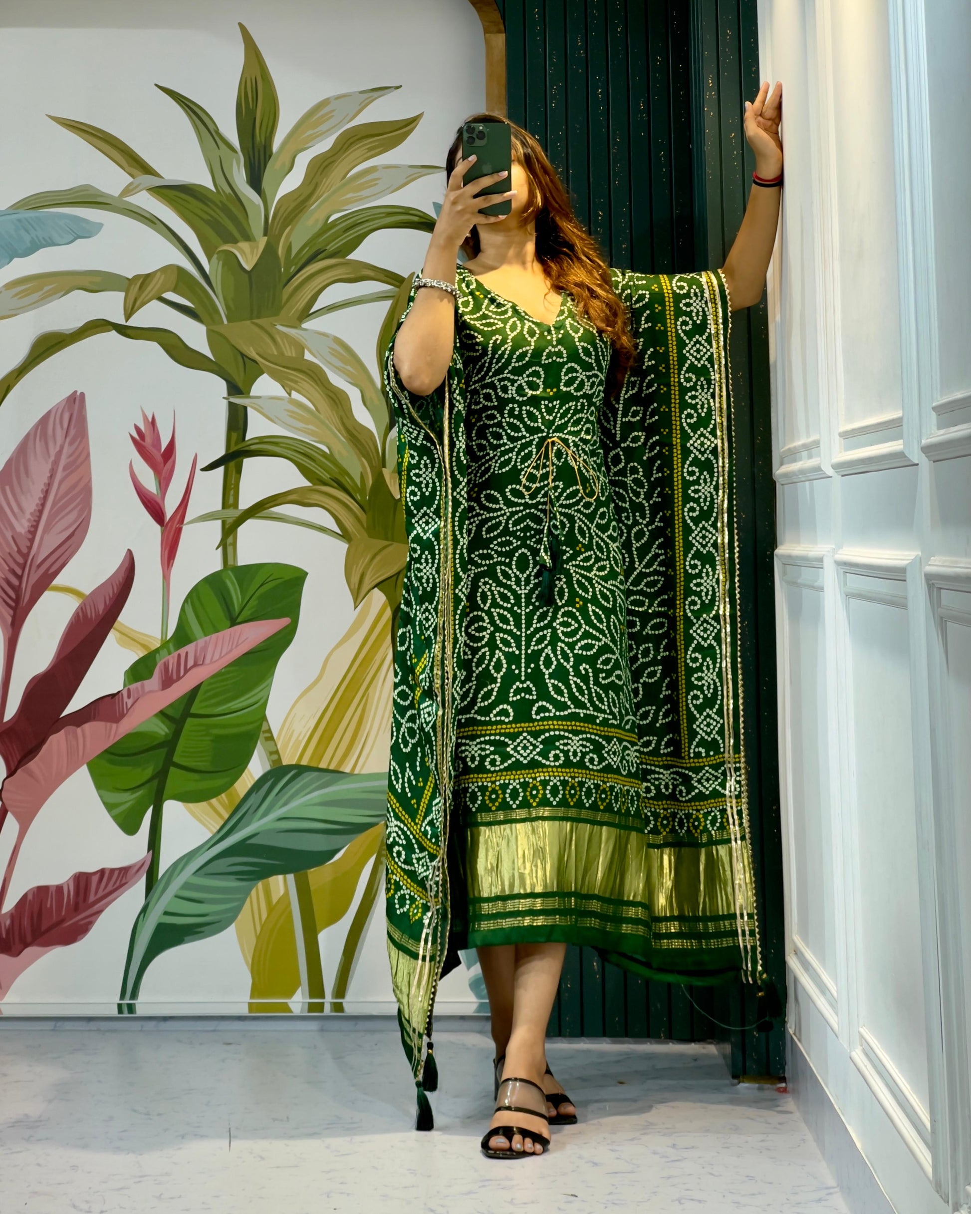 Gaji Silk Kaftan