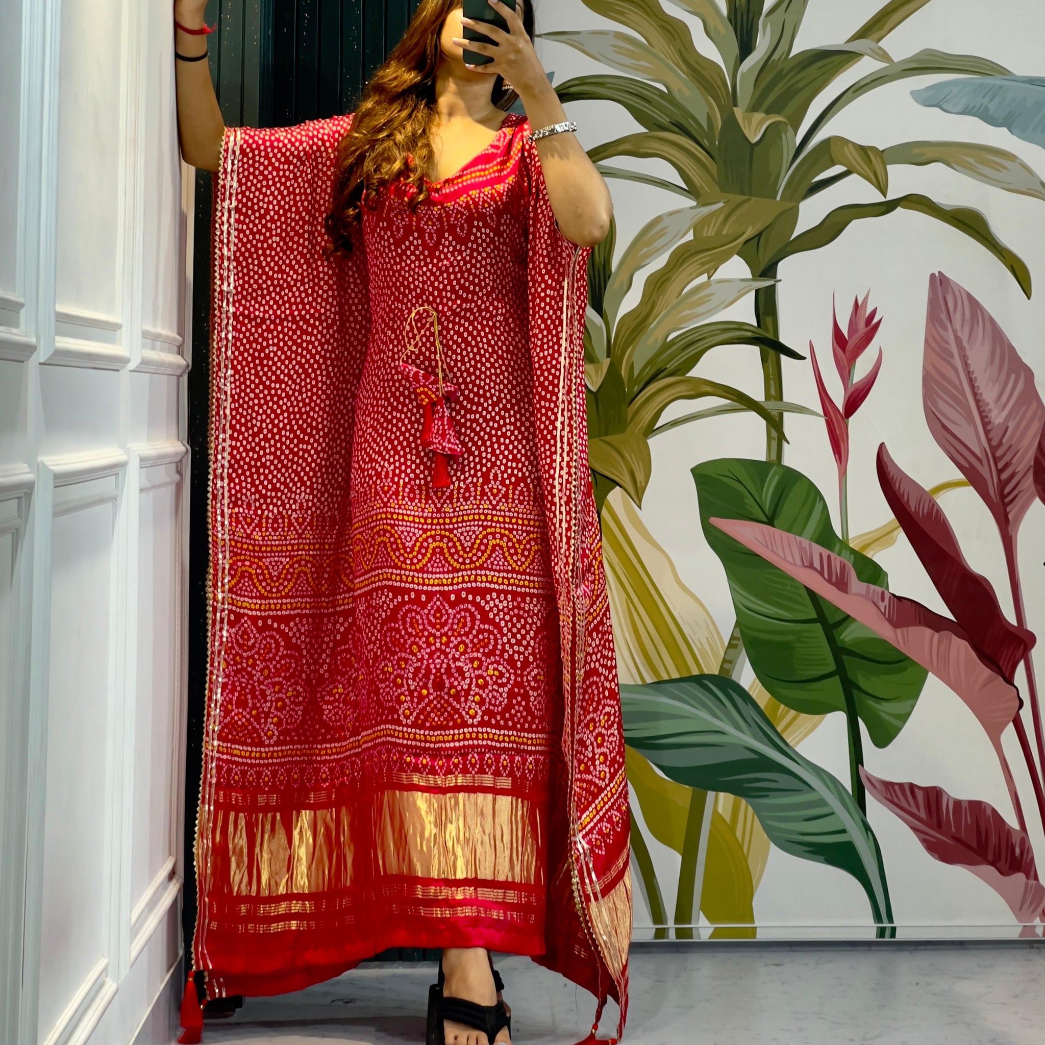 Gaji Silk Kaftan