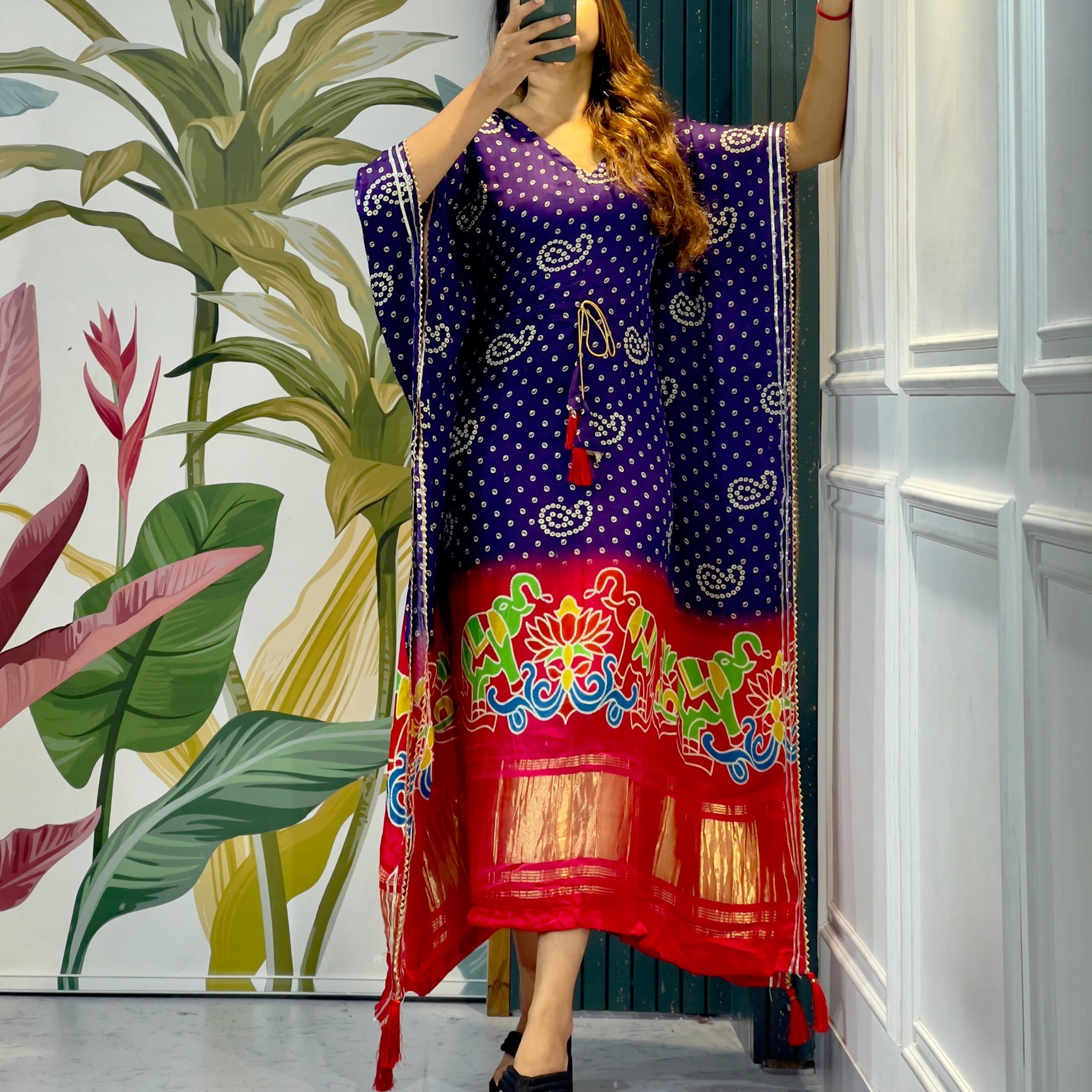 Gaji Silk Kaftan