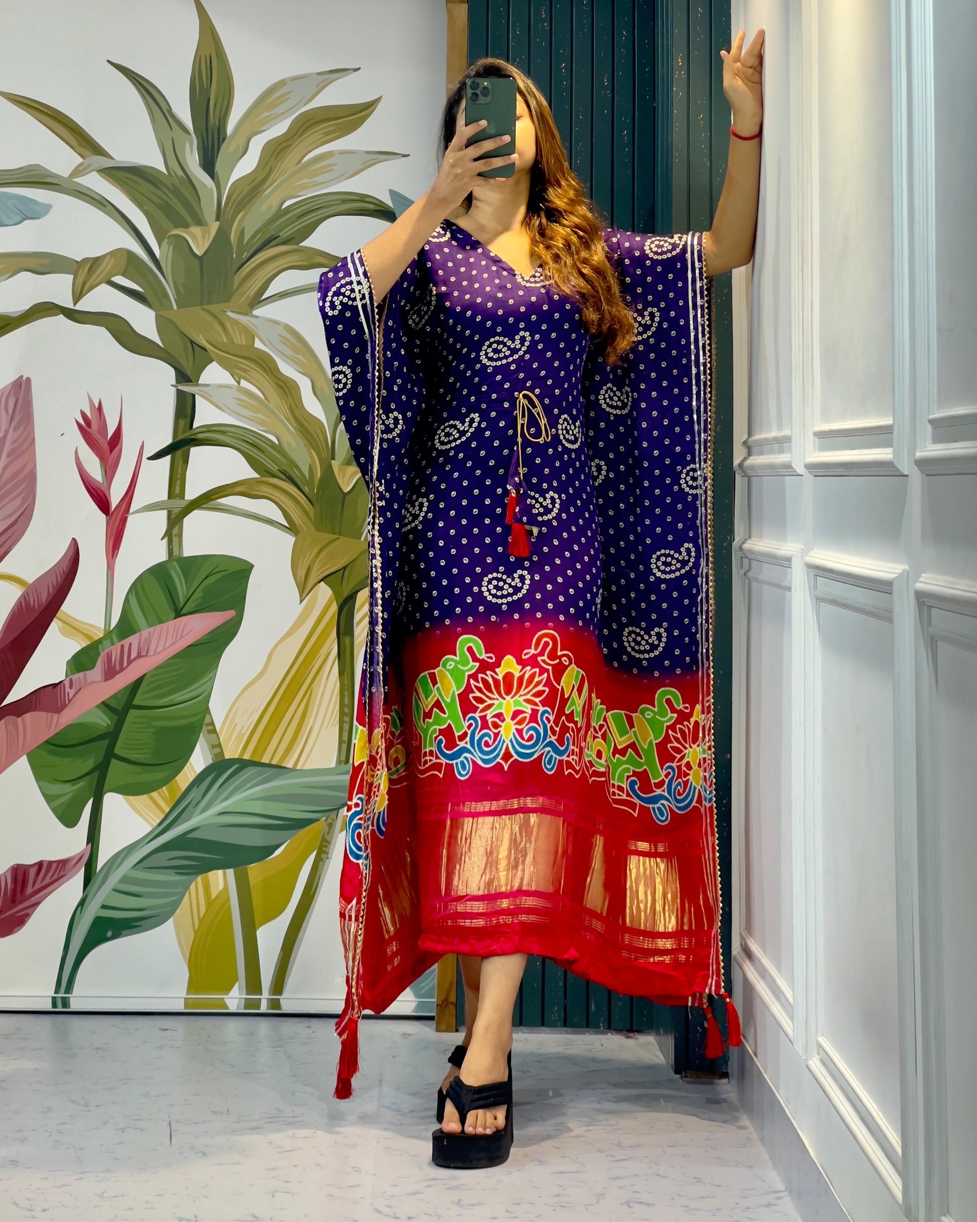 Gaji Silk Kaftan