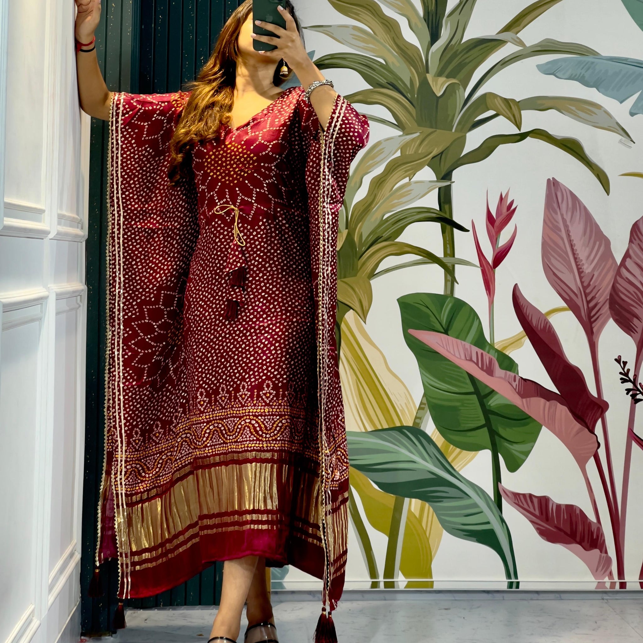 Gaji Silk Kaftan