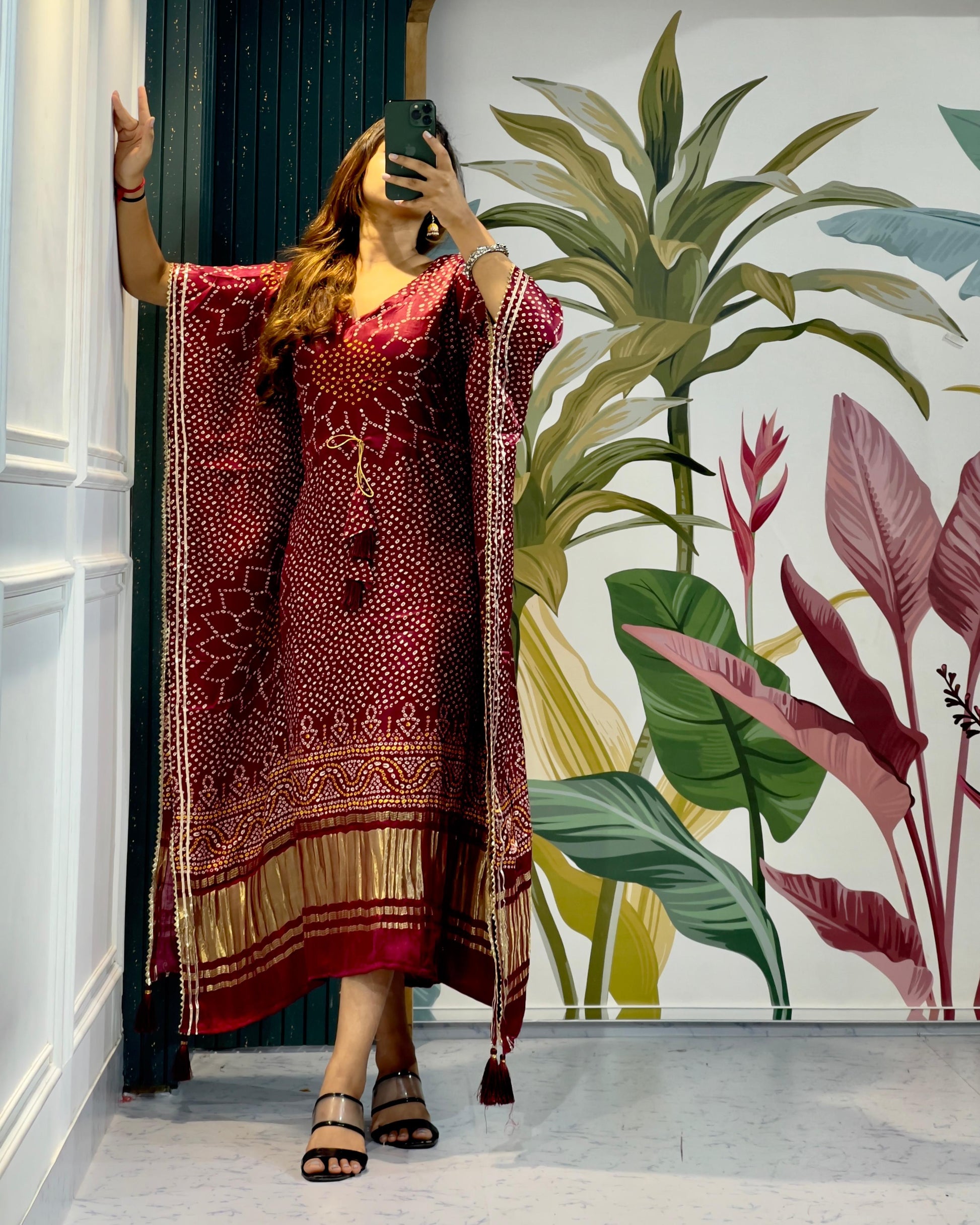 Gaji Silk Kaftan