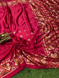 Ajrakh Print Saree