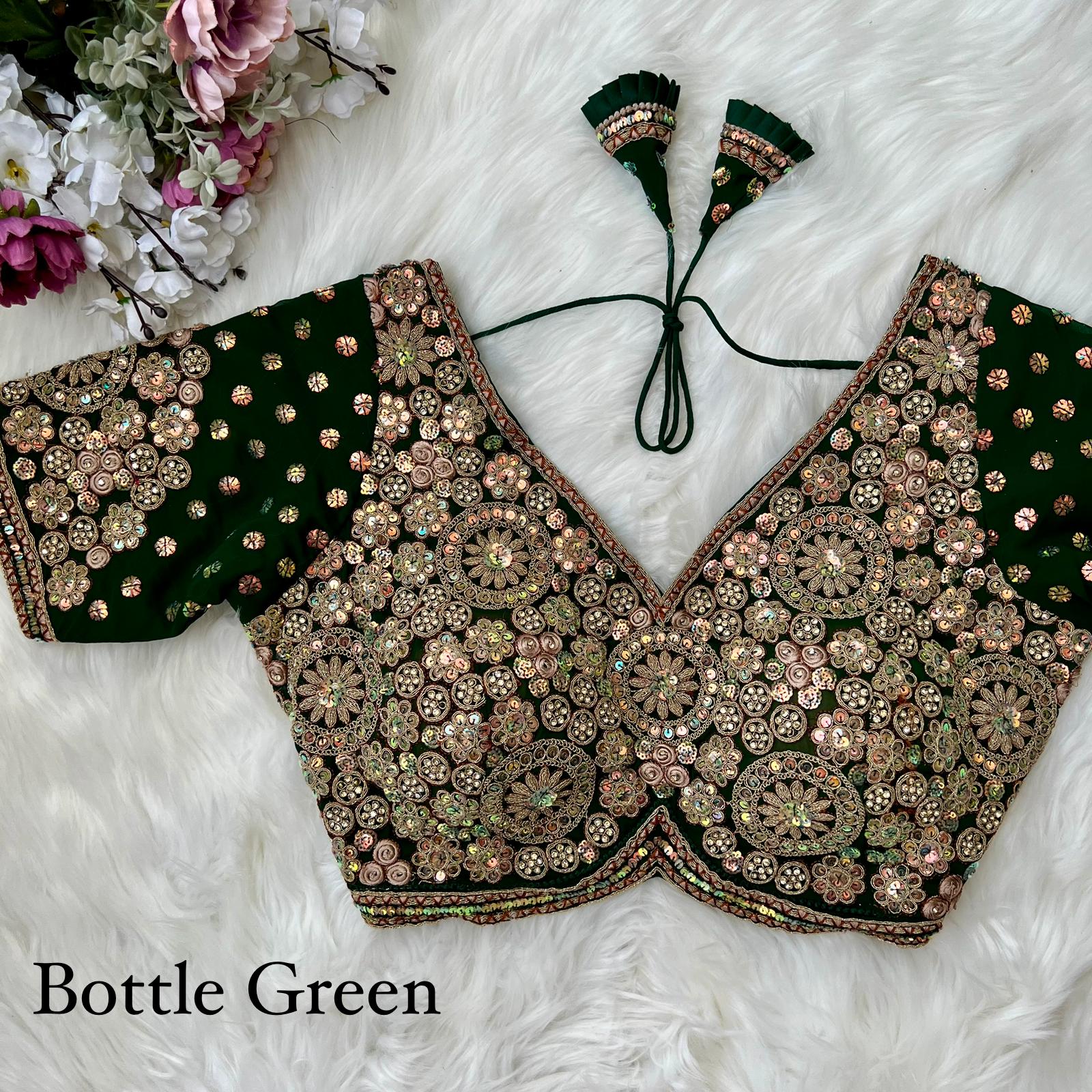 Bridal Sequins Blouse