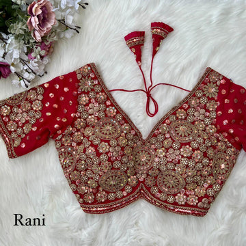 Bridal Sequins Blouse