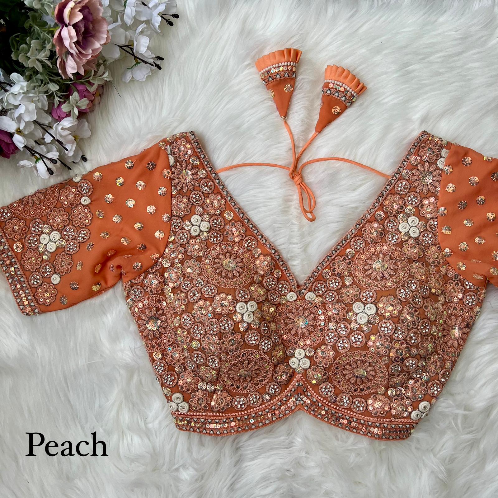 Bridal Sequins Blouse