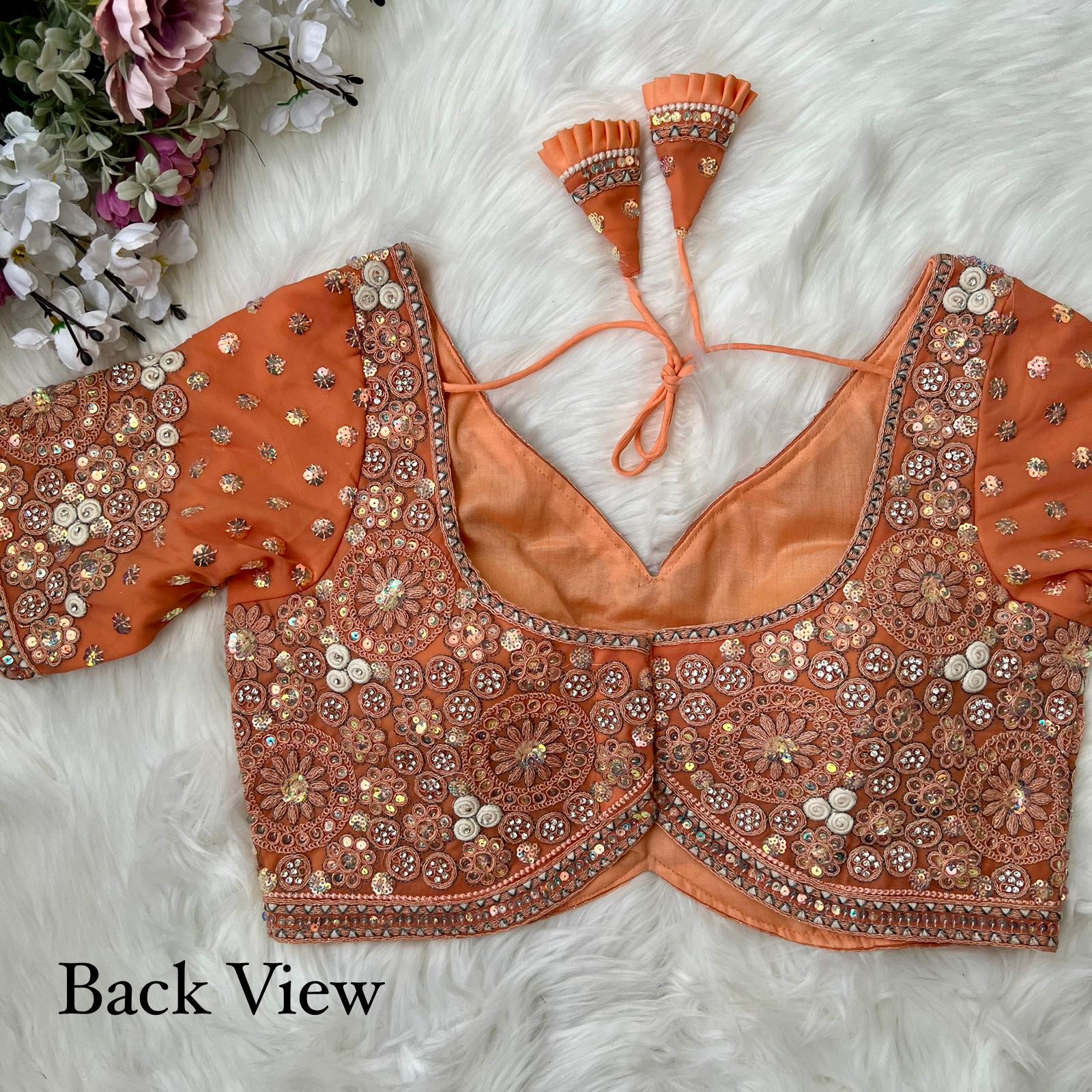 Bridal Sequins Blouse