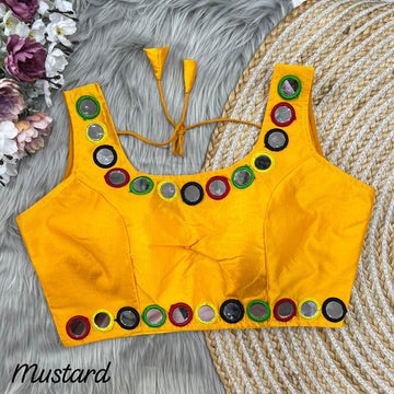 Navratri Mirror Work Blouse