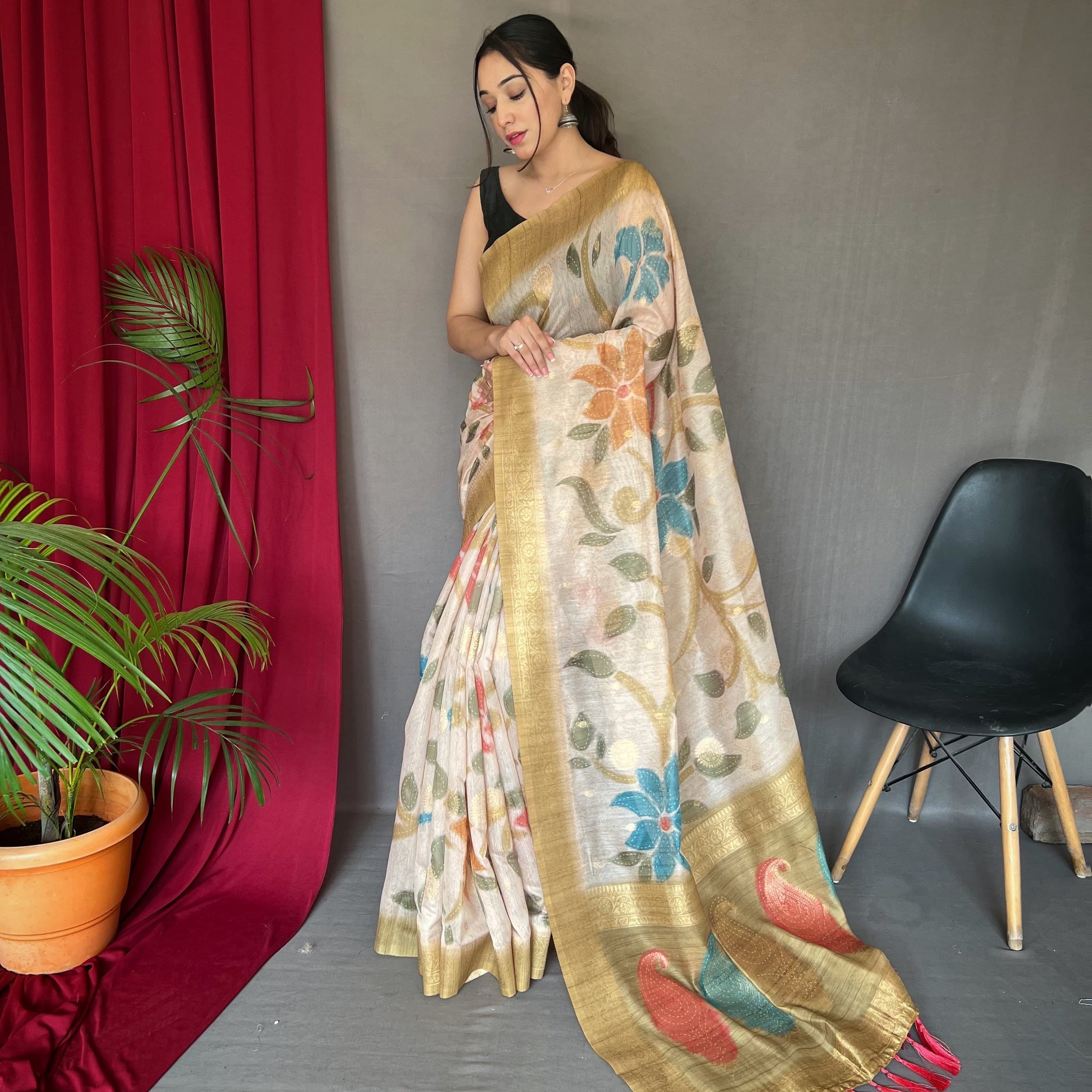 Chanderi Silk Saree