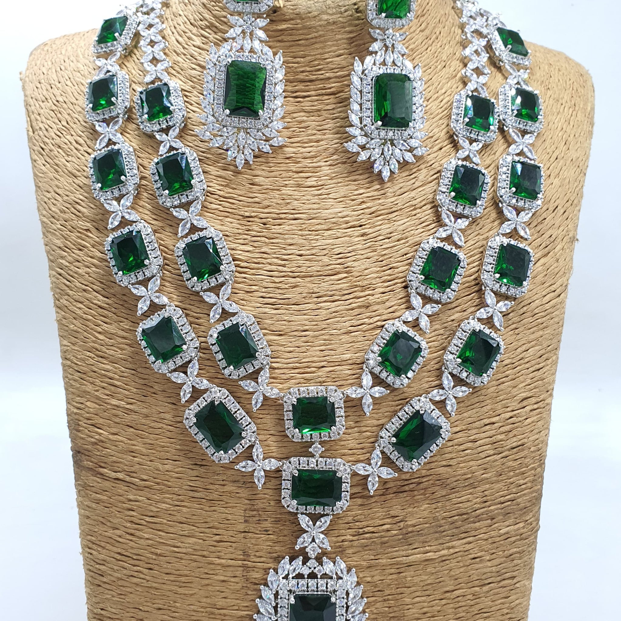 american diamond necklace Set