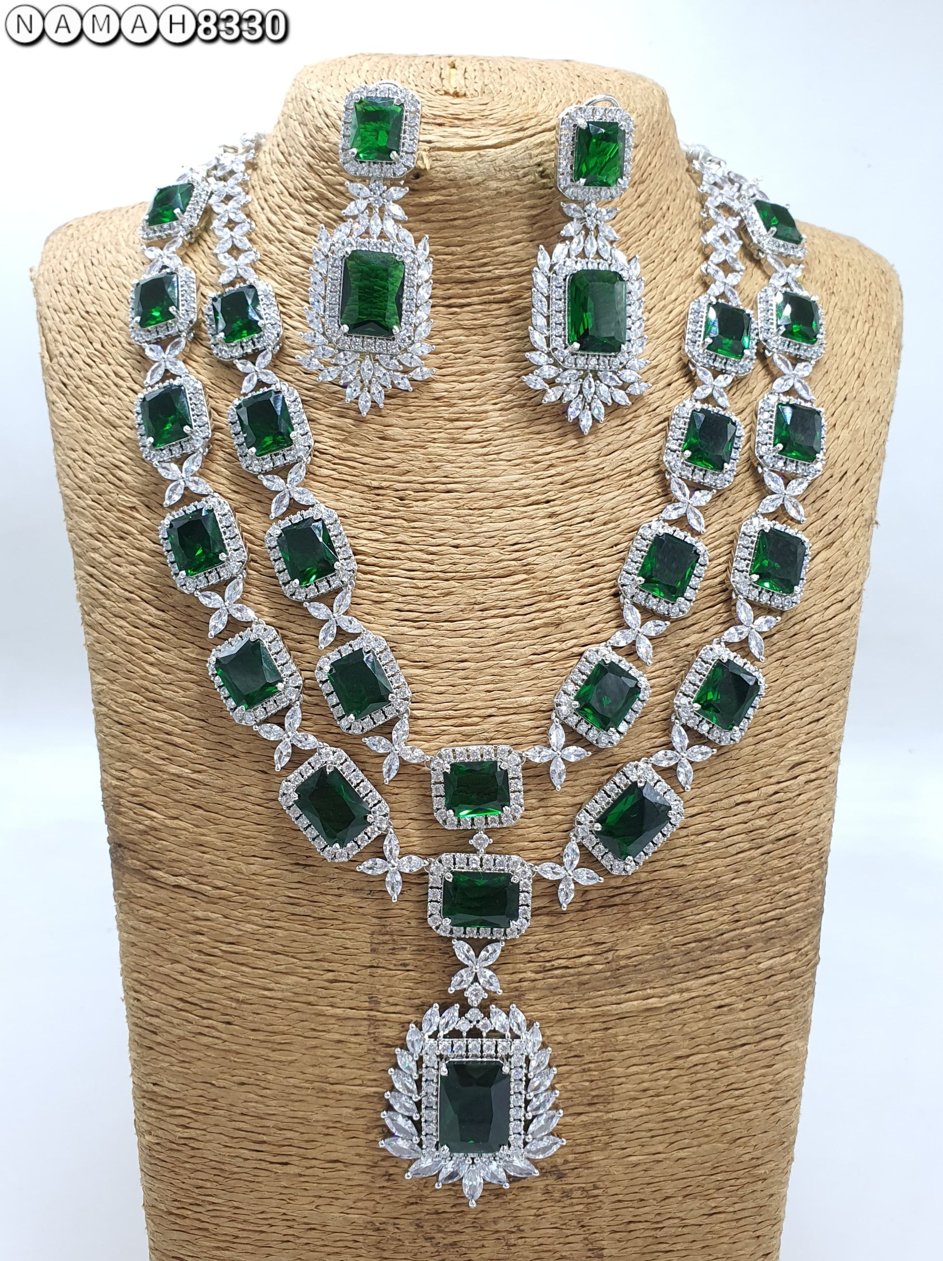 american diamond necklace Set