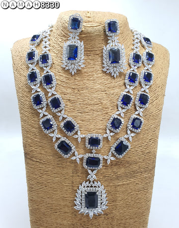 american diamond necklace Set